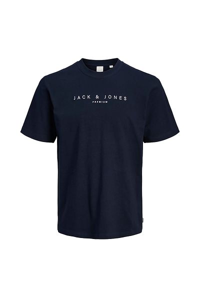 Jack & Jones Ανδρικό μπλουζάκι Jayson Navy Blue (12275186-NS)