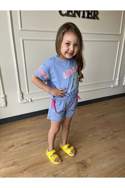 Alinna Shorts for the Girl. Girl's T-Shirt. Shorts Suit Girl