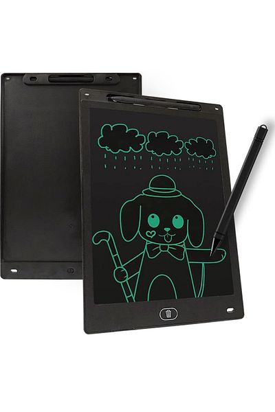 nextbuy Digital Writing Board 8.5Inch Kids Drawing Graphics Tablet Write Erase Board with Touch Pen Black