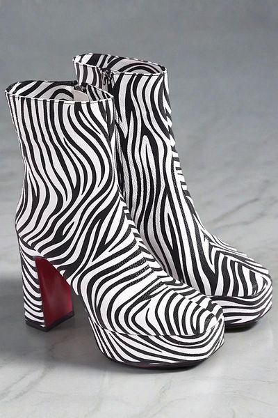 PayBuy Women's Elegant Shoes Platform Heeled Boots Special Design Evening Dress Shoes