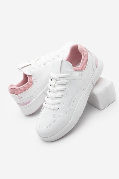 Marjin Damen Sneaker Schnürschuhe Tefze Rosa