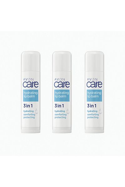 AVON Care Hydrating Lip Balm 3 in 1 (Pack of 3)