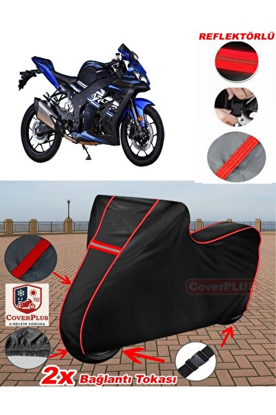 CoverPlus Arora AR450 قماش القنب الأسود للدراجات النارية قماش القنب غطاء المح...