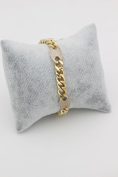 XUPING JEWELRY Style Pearl/Xuping Jewelry Hira Zircon Stone Bracelet