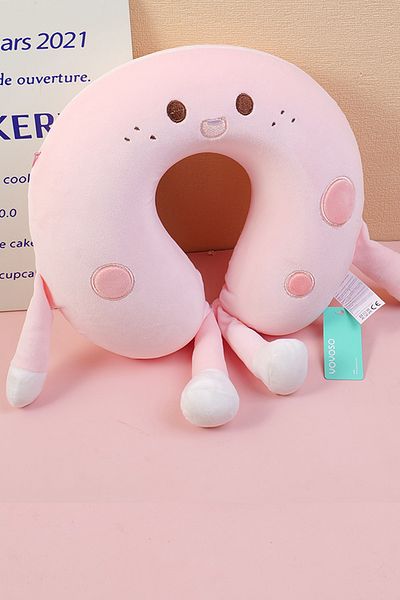 YOYOSO Cheese Memory Foam U Type Pillow Pink