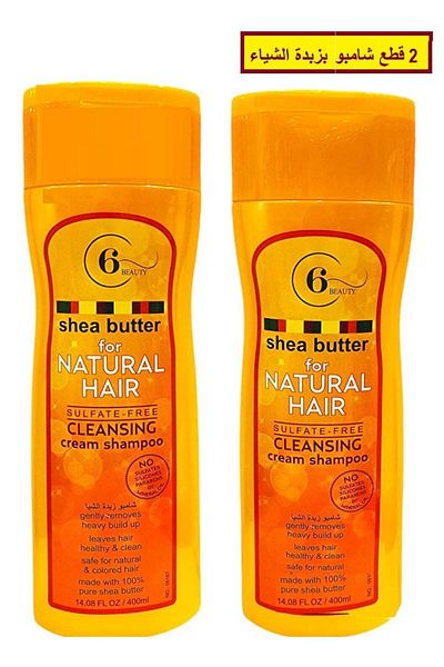 6Beauty Pure Shea Butter Shampoo 400ml
