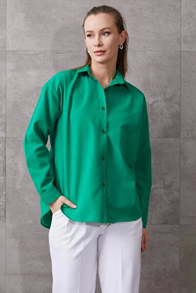 TakıDolabı Cămașă casual VERDE