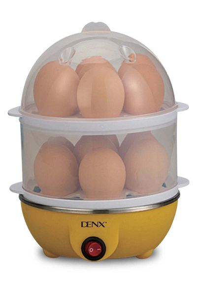 Denx غلاية بيض بالبخار، 350 واط، سعة 14 بيضة/DX1760