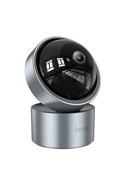 REDz Accessories Cameră de interior Hoco, reglabilă în două planuri, mod nocturn, Full HD, argintie