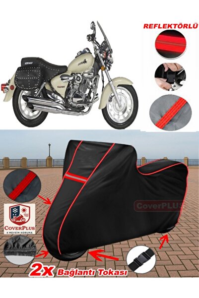 CoverPlus Steel Motor Crown 250 Tarpaulin BLACK Motorcycle Tarpaulin Motor Co...