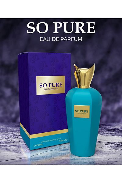Milestone So Pure Eau de Parfum, Unisex, 100 ml, Citrus Notes, Sensual Elegance