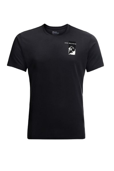 Jack Wolfskin 1809941 Ανδρικό T-Shirt Vonnan S/s Graphic T M