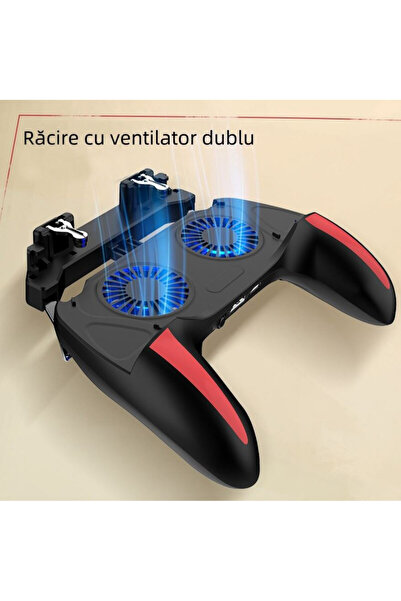 REDz Accessories Χειριστήριο παιχνιδιών XO-H10, χωρητικότητα 2500mAh, διπλή ψύκτρα 6500 RPM, μαύρο