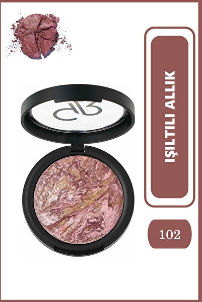 Golden Rose Baked Stardust 102 Shimmer Baked Blush 9 g