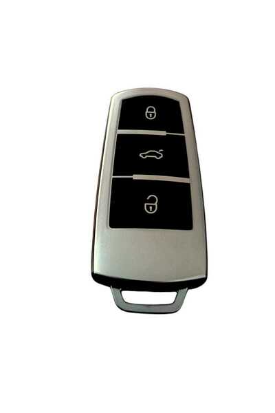 Oto Aksesuarcım Volkswagen Noiseless Key Compatible Silicone Auto Key Control...