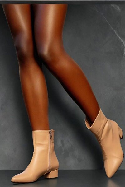 PayBuy Pantofi eleganti de damă Cizme cu fermoar cu toc scurt Pantofi de sear...