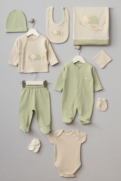 Bebitof 10 pieces Laughing Turtle hospital exit cotton