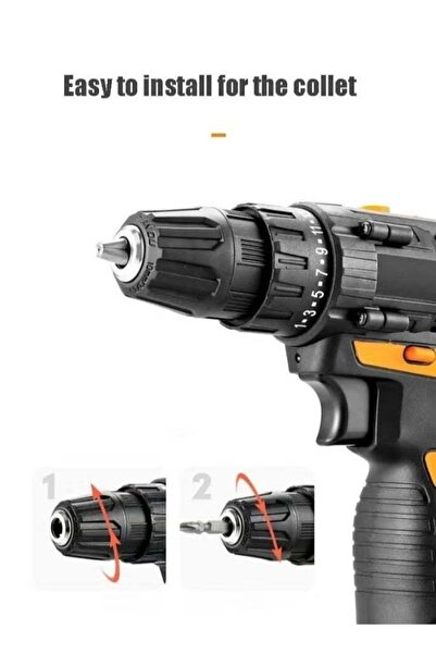 Denx CORDLESS DRILL SET 10mm | Speed 0 - 800 R/MIN | 12V | 1300mAH | DX1778