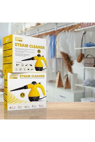 Denx High Pressure Steam Cleaner, Portable Mini Steam Cleaner for Kitchen and Home Multi-color