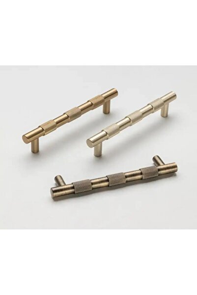System Mobilya Kulbu Fırçalı Mat Altın Renk 128mm Kulp (SY9387 0128 ELX5-ELX5)
