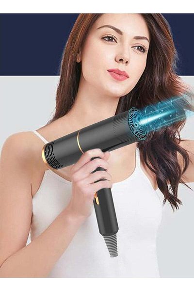 Denx مجفف شعر، قوي وخفيف الوزن وقابل للحمل، مناسب للاستخدام المنزلي وأثناء السفر