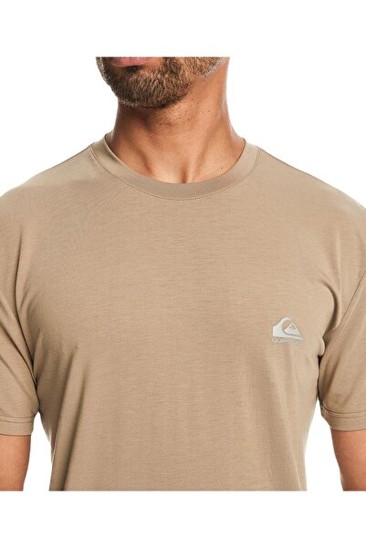 Quiksilver Eqykt04311 Coastal Run Ss Men's T-Shirt Brown