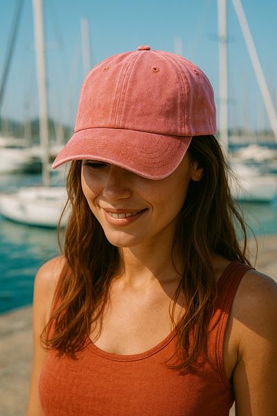 LAGRANZE Women's Casual Hat Distressed Detailed Washed Cotton Premium Vintage Hat