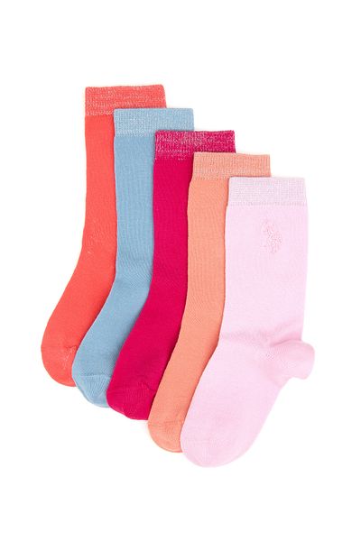U.S. Polo Assn. Pack of 5 Socks Children's Socket - Regular Fit - Stylish and Comfortable Design