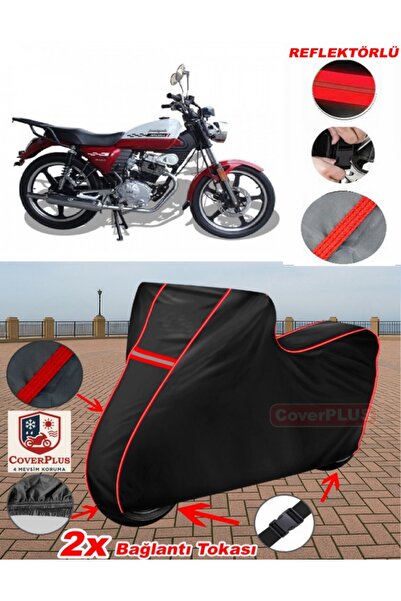 CoverPlus Arora AR 180-31 Avantgarde Tarp BLACK دراجة نارية قماش القنب غطاء ا...