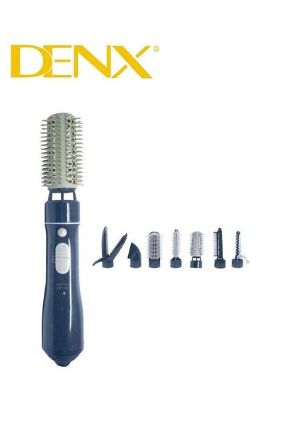 Denx مجموعة تصفيف الشعر الكاملة 7 في 1 مع وظائف متعددة