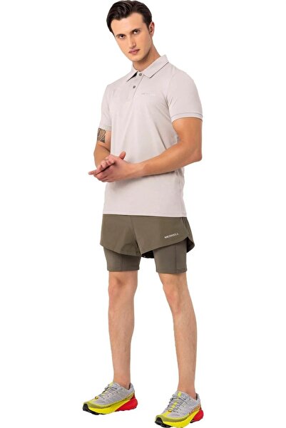 Merrell M3Pro-28090 Pro Men's Polo T-Shirt Gray