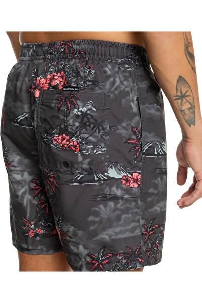 Quiksilver Eqyjv04063 Longmanhill Volley Men's Shorts Swimwear Anthracite