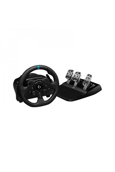 logitech G923 Racing Wheel & Pedals - Black