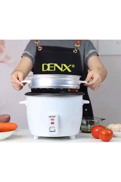 Denx طباخ أرز كهربائي، 1800 لتر، 700 واط، 220 فولت