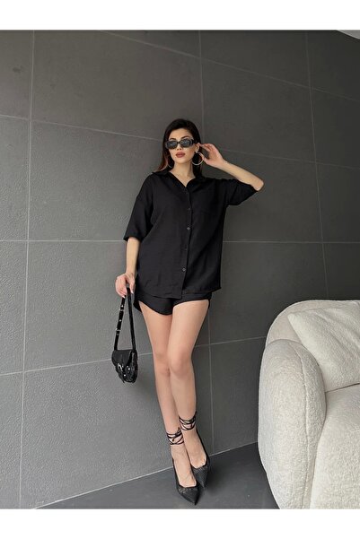 TakıDolabı Linen Bottom Top Double Set