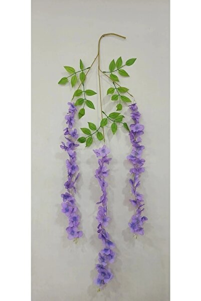 yapay çiçek evi 1 DAL MOR Sarkan Akasya Çiçek 3 Dallı 100 Cm. Yapay Çiçek Akasya