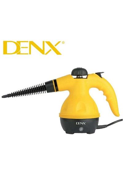 Denx A multi-use steam cleaning device that operates electrically, with a power of 1200 watts, and a