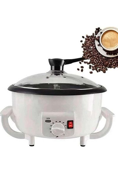 Denx Home Electric Coffee Roaster Machine for Roasting Coffee Beans, Nuts, Peanuts, Cashews, Chestnuts