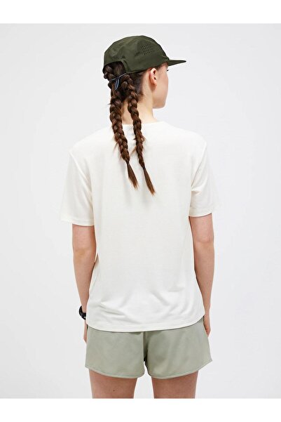 Peak Performance G79366030 W Delta Ss Women's Sports T-Shirt Cream