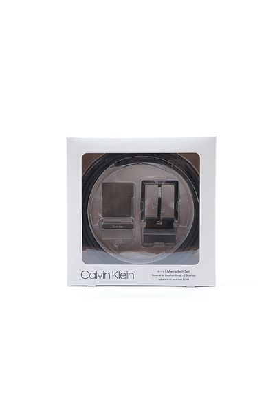 Calvin Klein Men's 4 In 1 Belt 11ck020025-black-brown