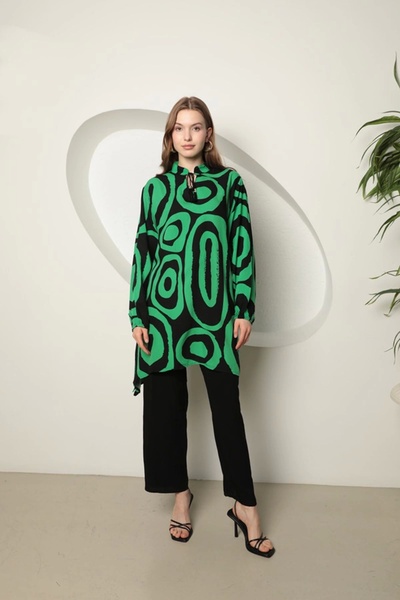 TakıDolabı Viscose Printed Women's Set