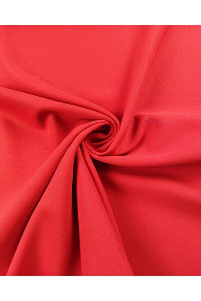 Kumaş Parça Бавовняна вуаль Тонка підкладка Червона Ширина: 140 см