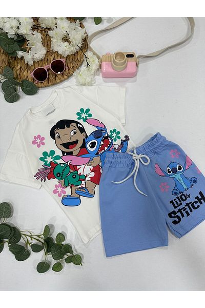 ChibuumKids GIRL'S SHORTS SET