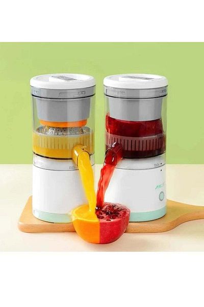 Denx Orange, Citrus And Fruit Juicer With An Easy-To-Use Portable Design
