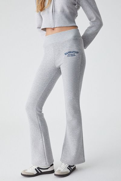 GRIMELANGE Iressen Women's Embroidery Pattern Regular Fit Grimelange Sweatpants