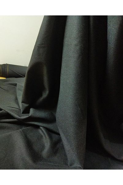 Kumaş Parça Σκούρο Γκρι Χειμερινό Ύφανση - 140cmx155cm