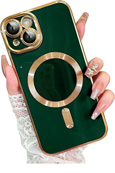 PSGT ( Iphone 13 ) Uyumlu Kılıf Magsafe Magnetic Lazer Kesim Kılıf