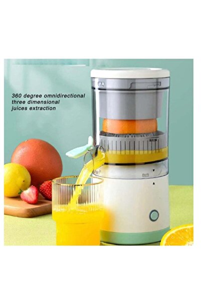 Denx Orange, Citrus And Fruit Juicer With An Easy-To-Use Portable Design