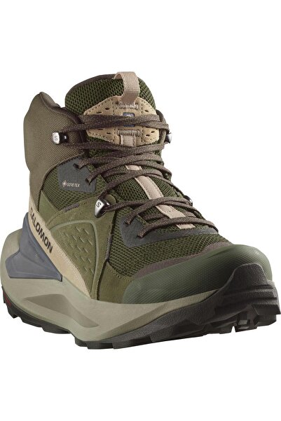 Salomon L47697800 Elixir Mid Gtx Men's Outdoor Shoes Green