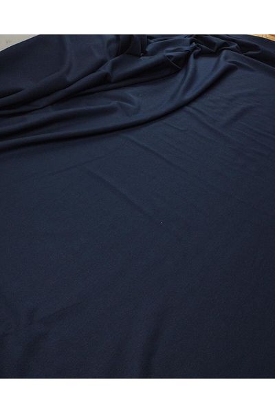 Kumaş Parça 180 cm Σκούρο Navy Blue Πλεκτό Βαρύ Σχέδιο - INTERLOK